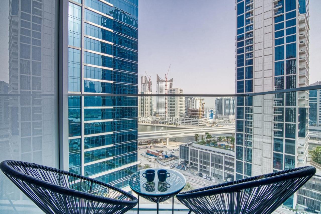 Luxury Studios With Burj Khalifa Or Canal View In Downtown - Marquise Square Tower 迪拜 外观 照片