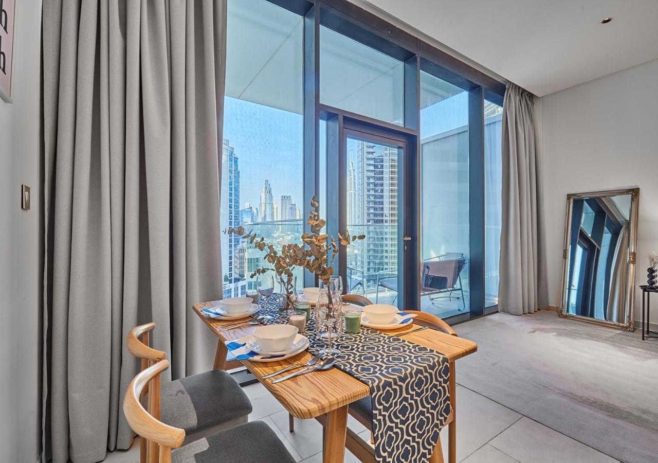 Luxury Studios With Burj Khalifa Or Canal View In Downtown - Marquise Square Tower 迪拜 外观 照片