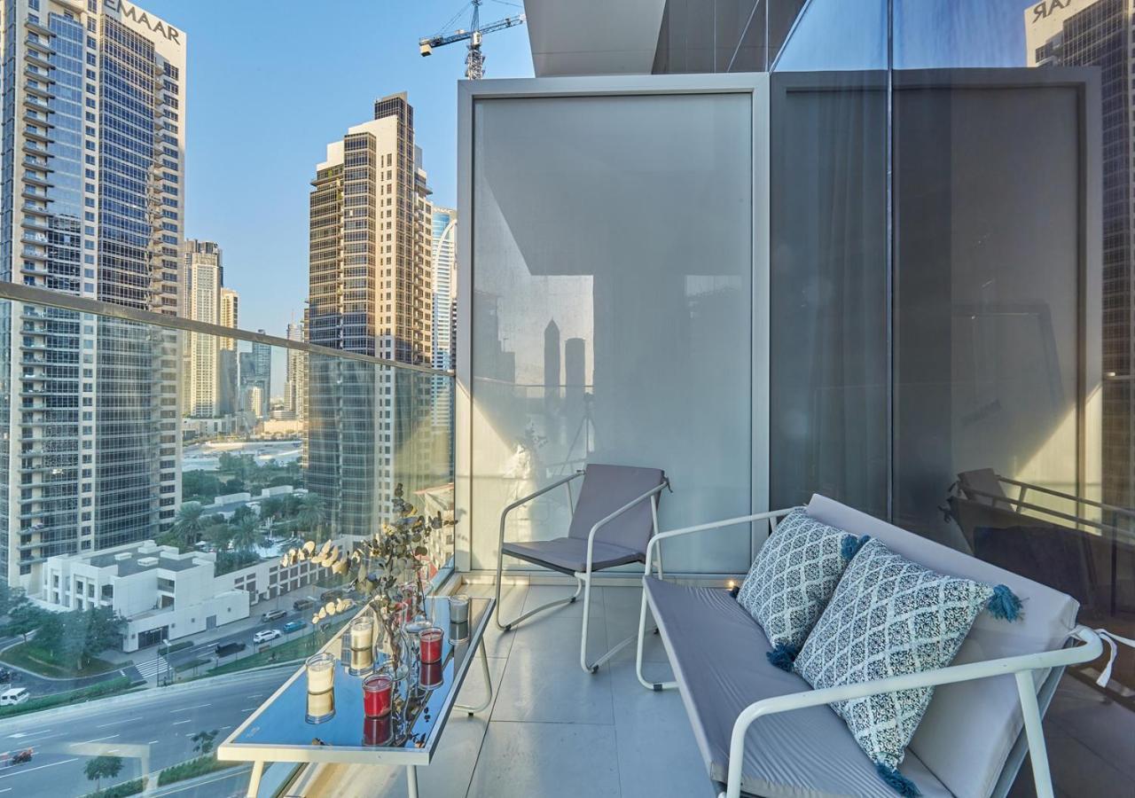 Luxury Studios With Burj Khalifa Or Canal View In Downtown - Marquise Square Tower 迪拜 外观 照片