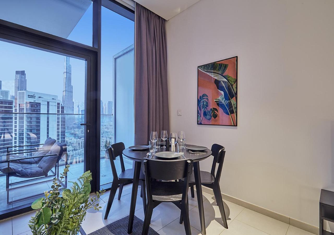 Luxury Studios With Burj Khalifa Or Canal View In Downtown - Marquise Square Tower 迪拜 外观 照片